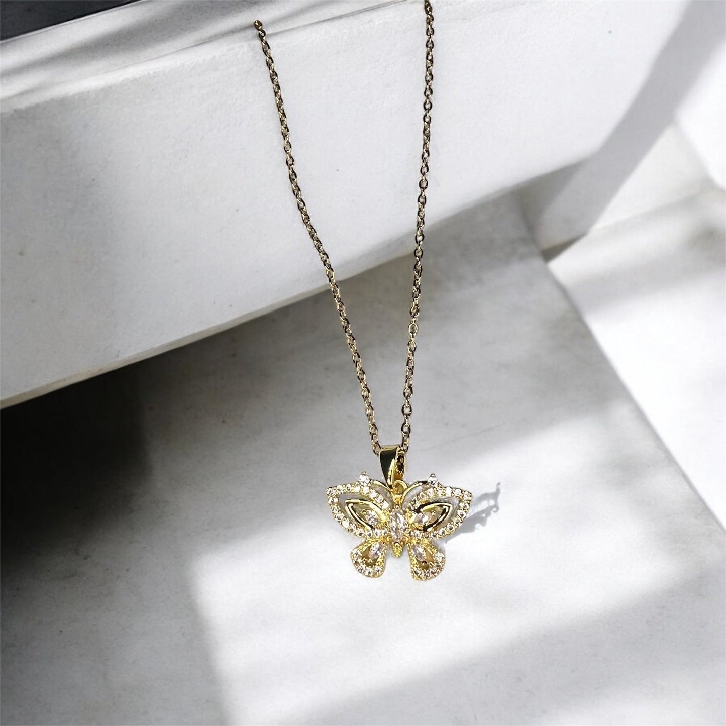 Charmed Bow Necklace