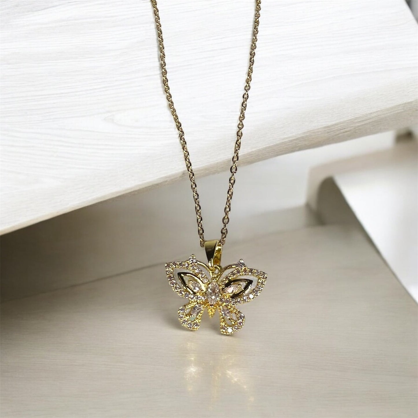 Charmed Bow Necklace